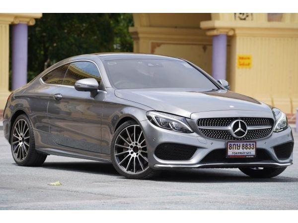 2016 BENZ C250 COUPE AMG A/T สีเทา รูปที่ 0